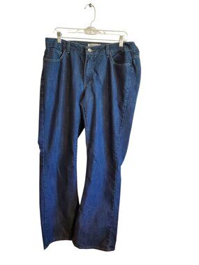 Riders By Lee Boot Cut 12M Dark Four Pocket Jean